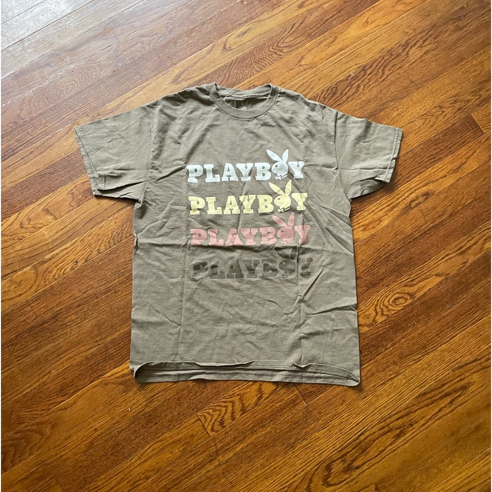 Playboy T-shirt - Brown